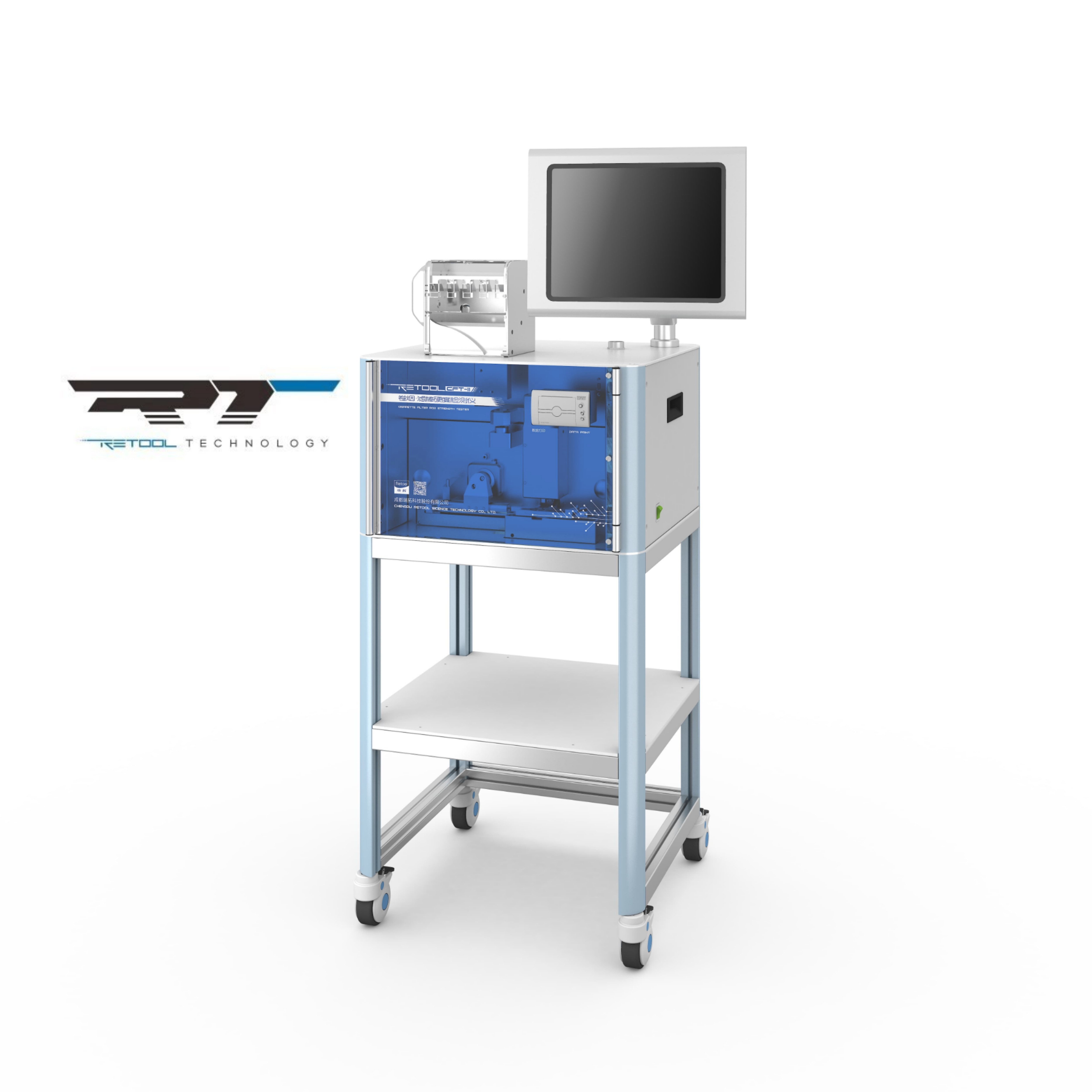 IS019001 Automatic Filter Rod Weighing Tester ระบบสุ่มตัวอย่างและตรวจจับ 100W