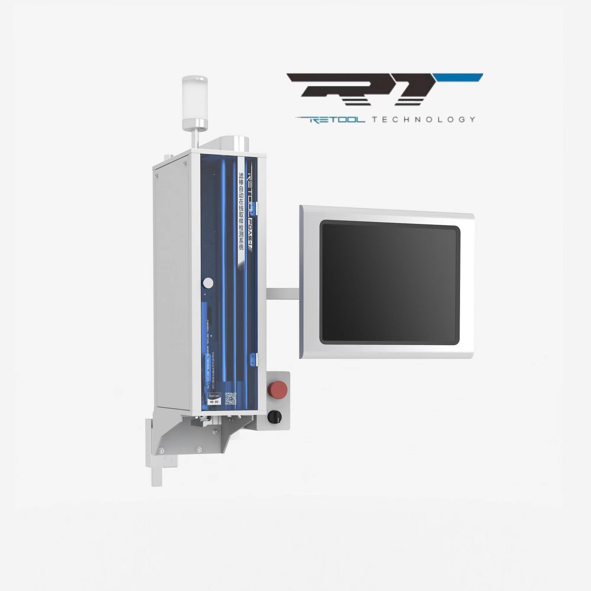 FOAS Automatic PLC Control Filter Rod Detection System 5 ชิ้น/นาที