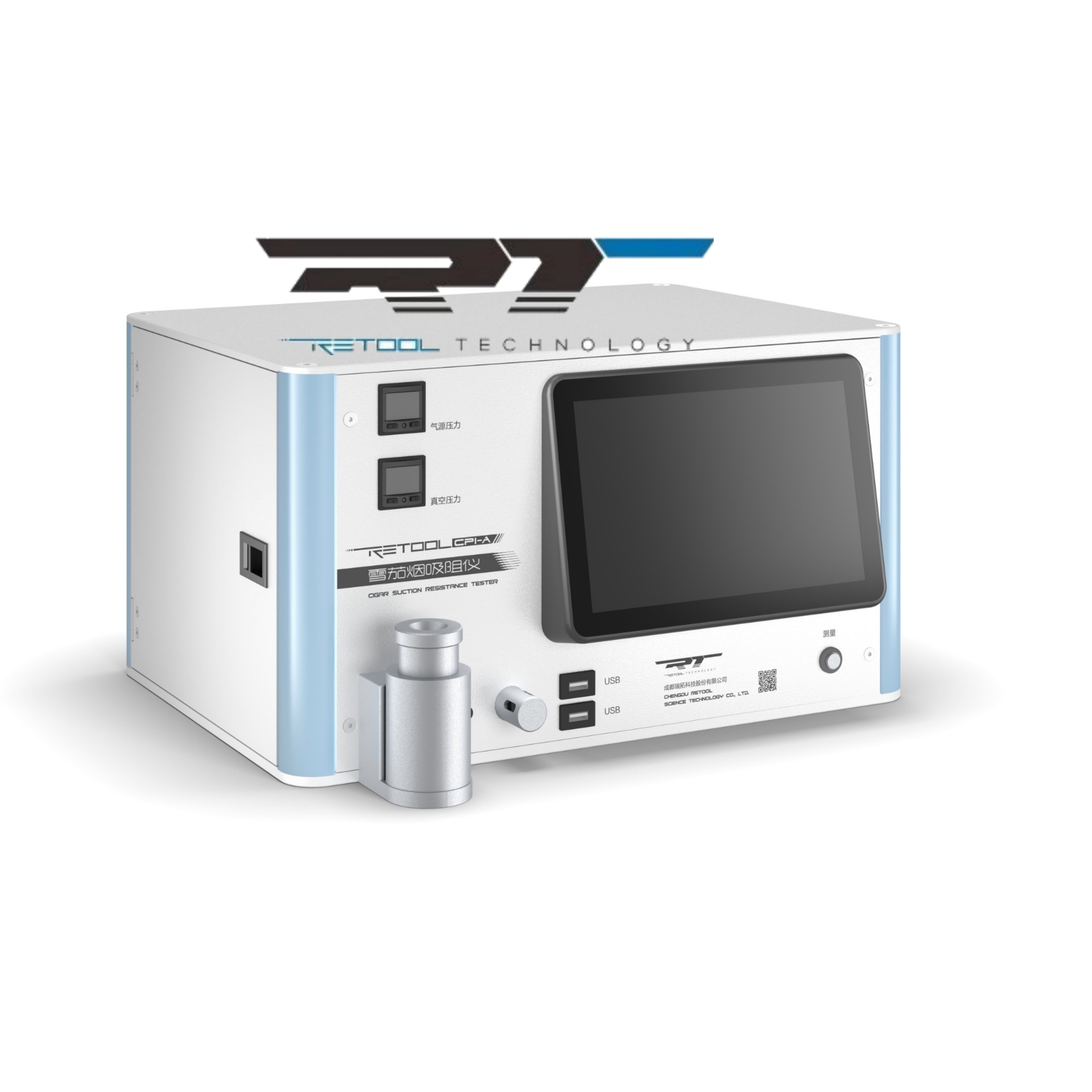เครื่องซิการ์แฮนด์เมดแบบกำหนดเอง AC220V ตั้งเวลาดูดตัวอย่างได้